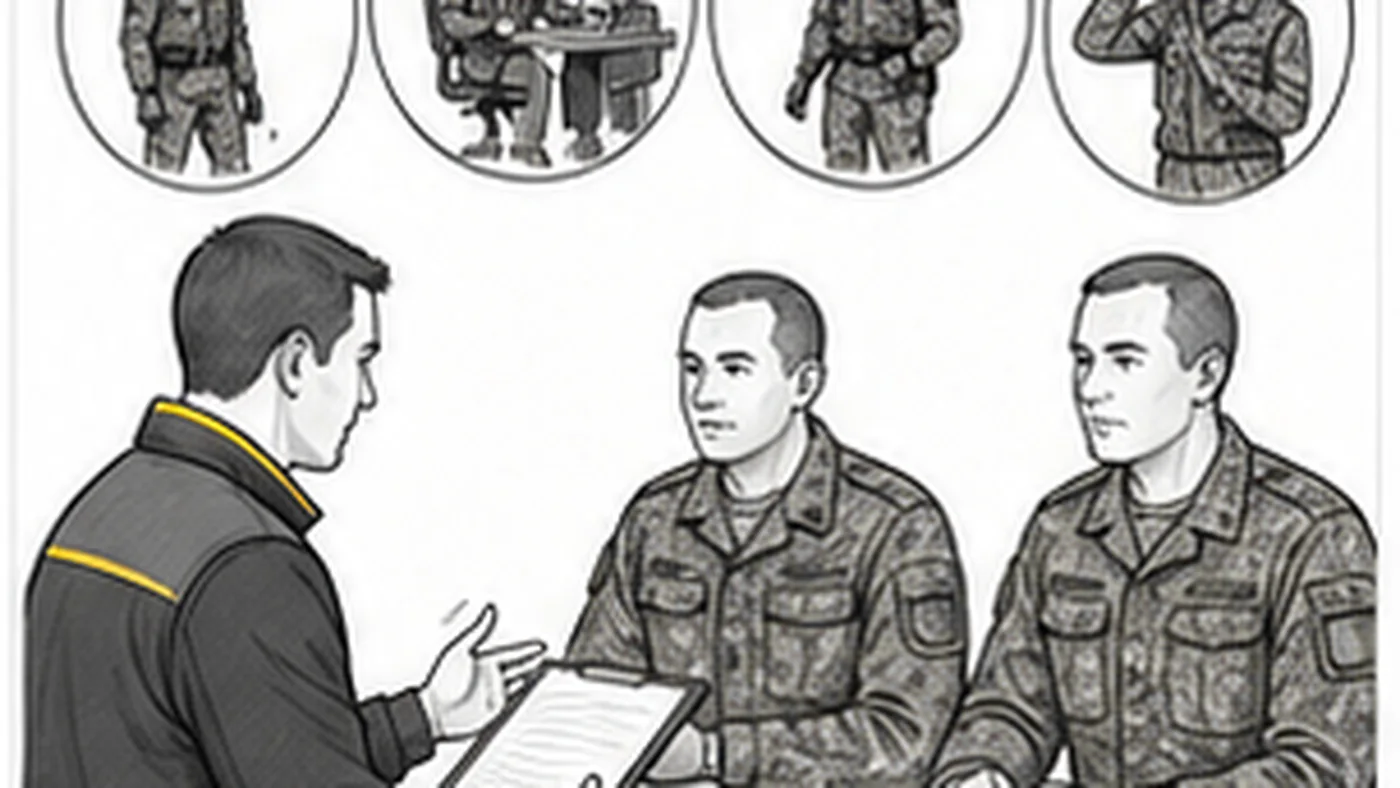 Специальная оценка условий труда рабочих мест военнослужащих